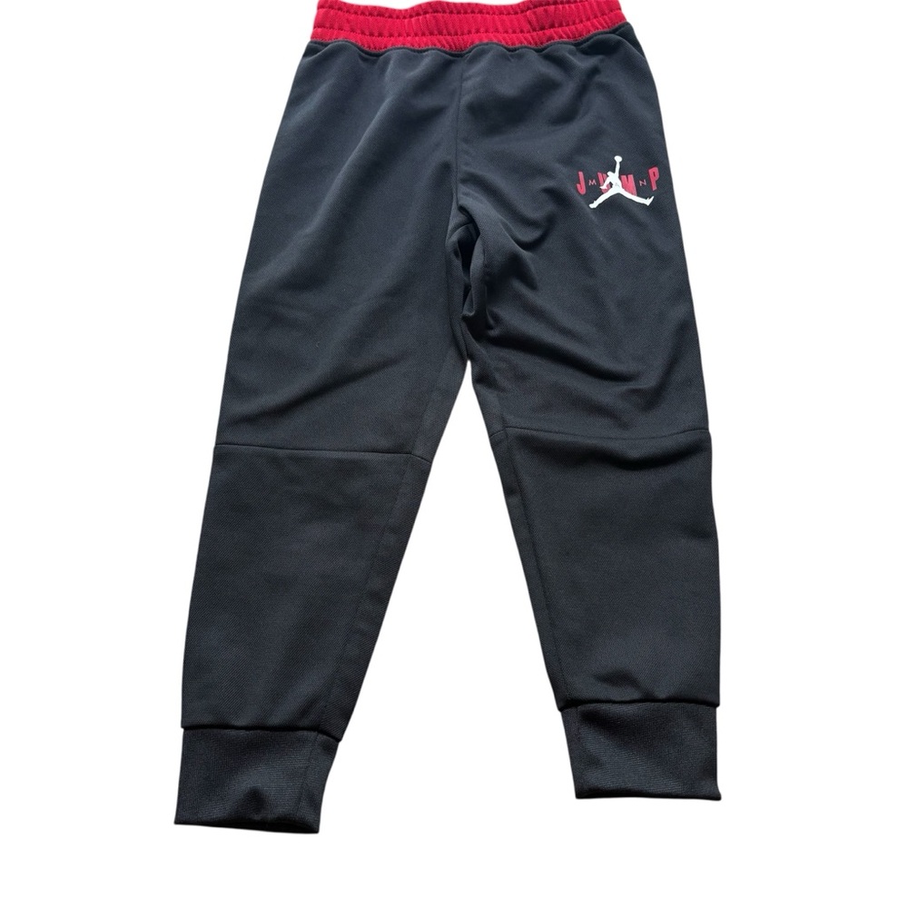 Kids Air Jordan Jumpman NWT Sweatpant Joggers Size 4T Black Red
